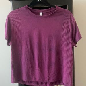Lululemon diamond dye workout tee